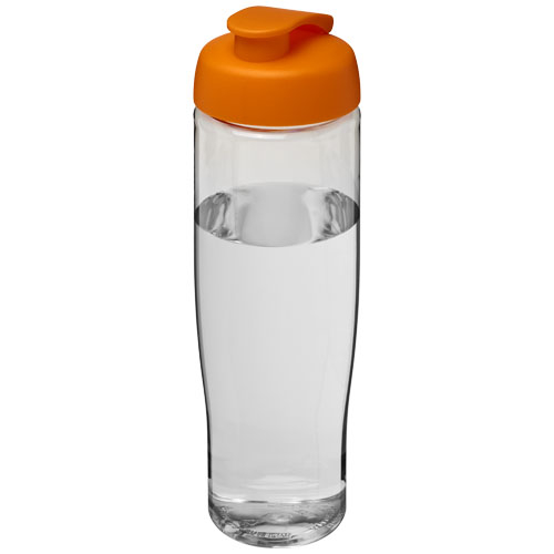 Bouteille de sport publicitaire 700ml H2O Active® Translucide et Orange